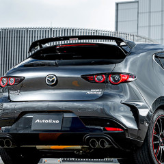 Autoexe Mazda3 BP (2019+) Hatchback BP-06S/BP-1 Roof Spoiler