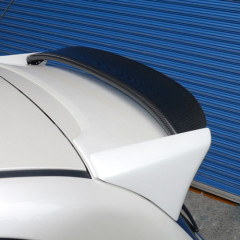 ARQRAY Carbon Fiber Abarth 500 Racing Rear Wing