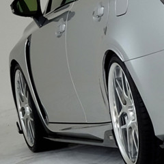 TOM’S Racing Carbon Fiber Side Diffusers for Lexus GS-F 2015+