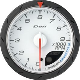 Defi STEPMASTER ADVANCE SYS CR ターボ計 Defi Stepmaster 60mm Advance CR Water Temp. Oil Temp and Oil