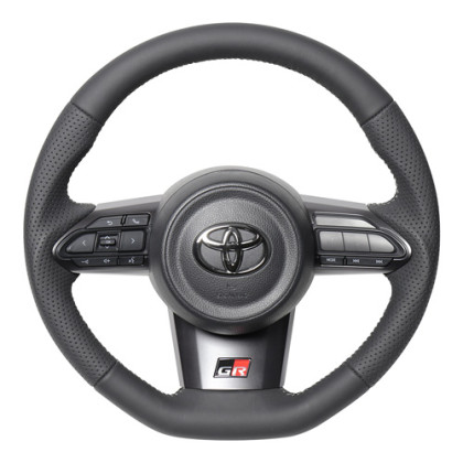 Real Nappa Leather Steering Wheel for Toyota GR Yaris (2021+)
