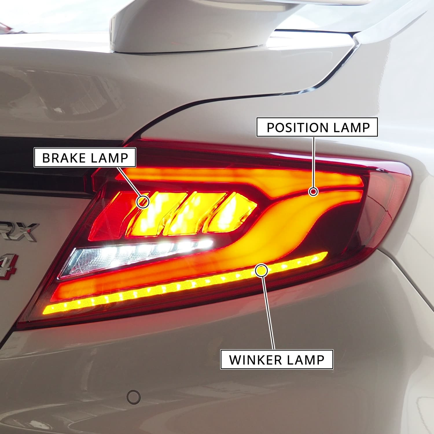 あるぴにすと　Valenti Tail Lamp ULTRA Valenti ULTRA LED Jewel Tail Lights Red Lens / Black Base