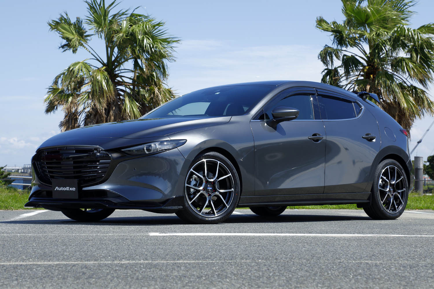 Autoexe Mazda3 BP (2019+) Hatchback Rear Spoiler motiveJAPAN