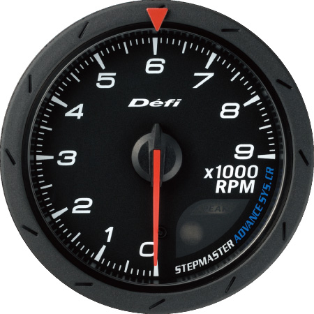 Defi STEPMASTER ADVANCE SYS CR ターボ計 Defi-Link ADVANCE CR Tachometer Gauge | motiveJAPAN